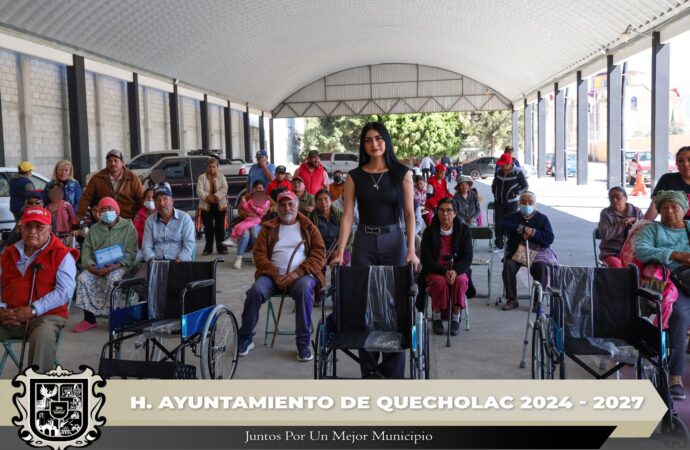 Entregan aparatos Ortopédicos en Quecholac