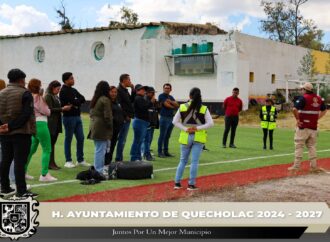 Realizan Capacitación de Protección Civil en Quecholac