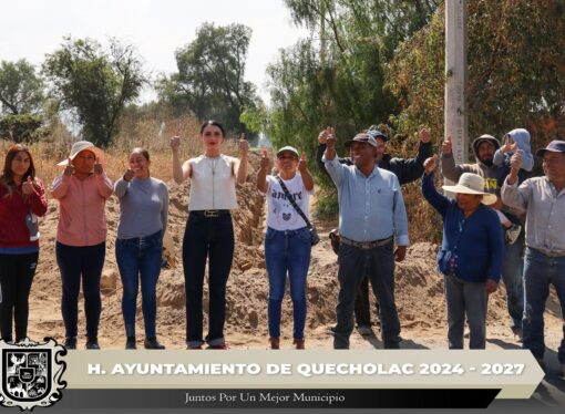Supervisan Avances de Obras en Quecholac