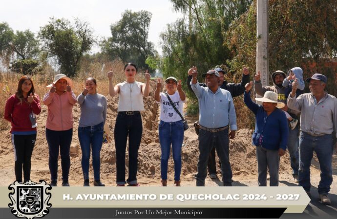Supervisan Avances de Obras en Quecholac