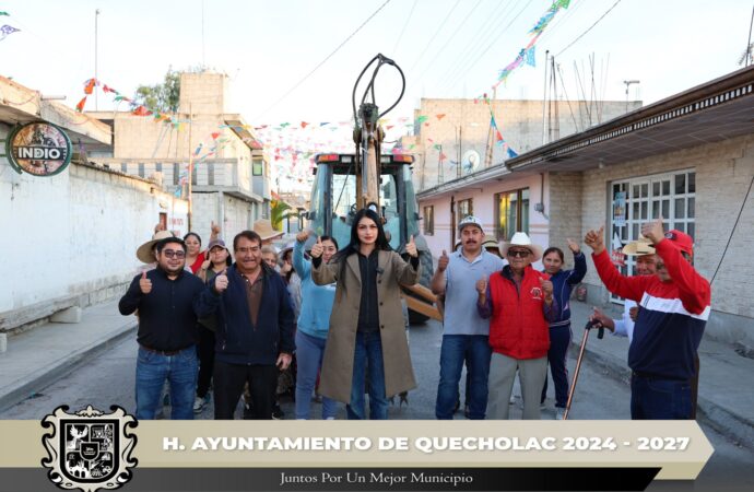 Dan banderazo de Arranque de obra en Francisco I Madero.