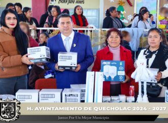 Entregan material Eléctrico en la Escuela Primaria Benito Juárez en la Compañía de Jesús.