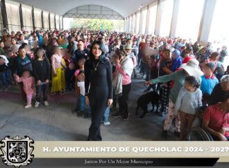 Melchor, Gaspar y Baltazar llegan a Palmarito Tochapan
