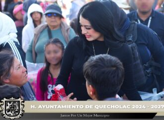 Manjarrez recibe a los Reyes Magos
