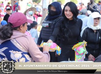 llegan a Quecholac los 3 Reyes Magos