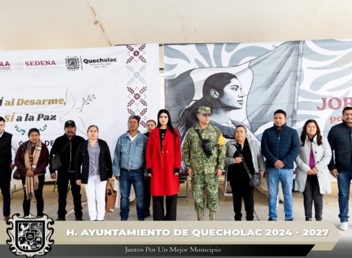 Realizan Campaña de Canje de Armas en Quecholac