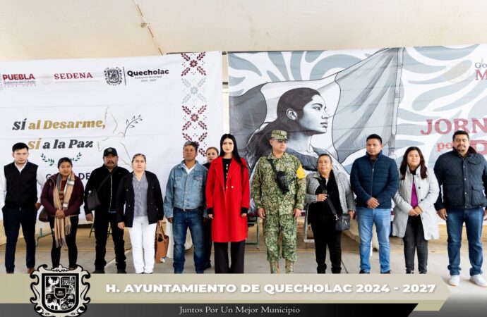 Realizan Campaña de Canje de Armas en Quecholac