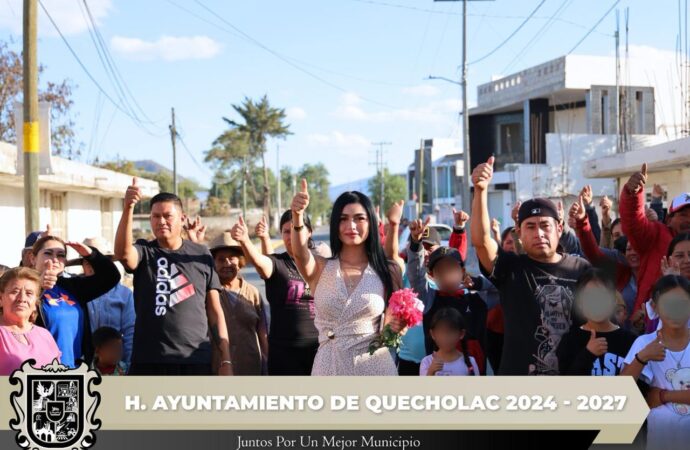 Entregan Obra de Pavimento Asfaltico en Palmarito Tochapan