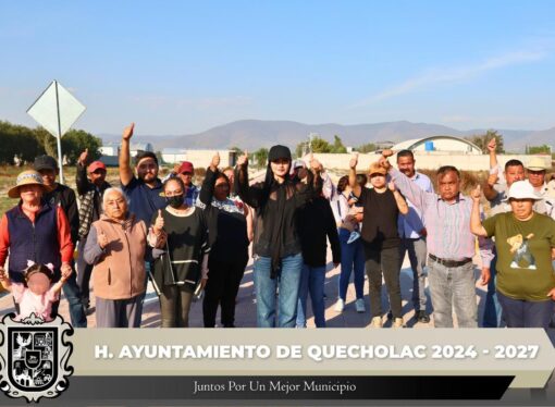 Entregan Avenida Importante en San José Tuzuapan