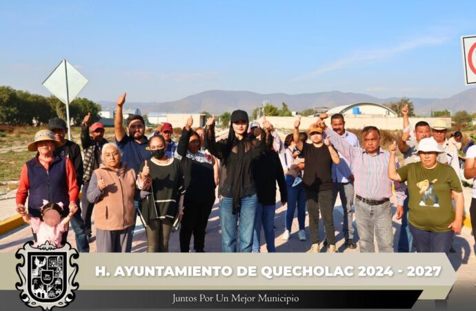 Entregan Avenida Importante en San José Tuzuapan