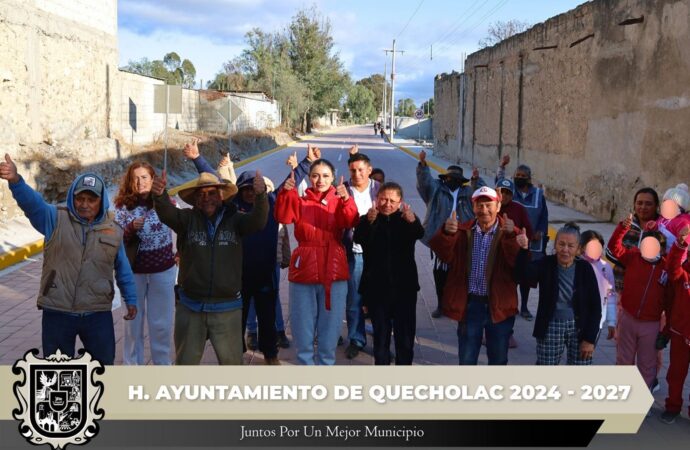 Entregan gran obra en Guadalupe Enríquez