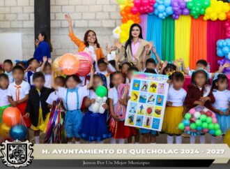 Realizan encuentro de Rondas infantiles en Palmarito Tochapan
