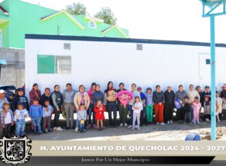 Entregan una Caseta de Unidad Móvil para Comedor Escolar.