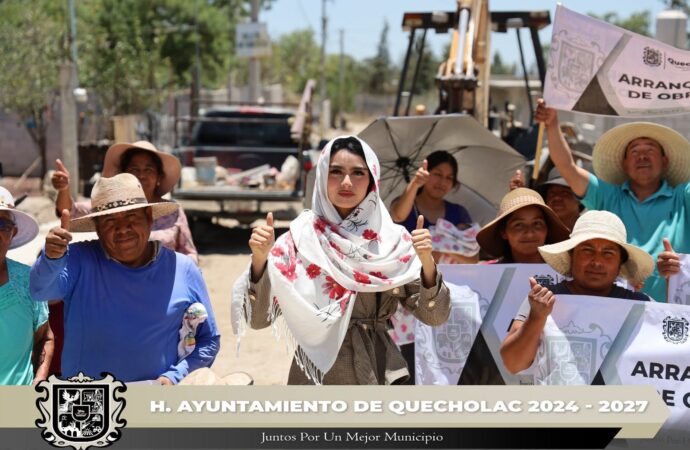 Dan Banderazo de Arranque de obra en la compañía de Jesús.