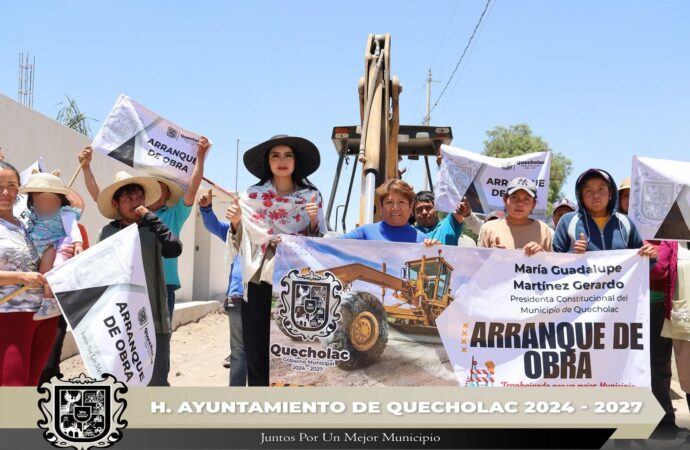 Realizan otro Banderazo de Arranque de obra en la Compañía de Jesús.