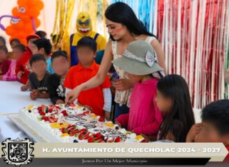 Organizan el festejo del Día del Niño en las instalaciones de la Unidad Básica de Rehabilitación (UBR).