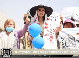 Realizan Banderazo de arranque de obra en Palmarito Tochapan