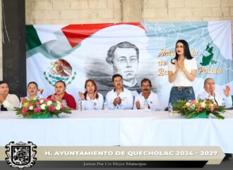 conmemoran de la gesta heroica del 5 de mayo de 1862 en Palmarito Tochapan