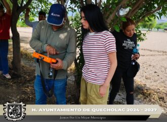 Realizan Estudios de suelo en busca de agua en San José Tuzuapan