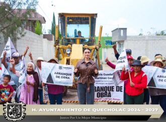 Inician obra de pavimentación en la localidad de San Simón de Bravo.