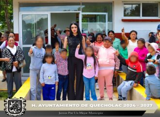 Entregan obra de rehabilitación de la Casa de Salud en la junta auxiliar de Guadalupe Enríquez.