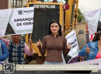 Se llevó a cabo el Banderazo de Arranque de Obra en la junta auxiliar de San Simón de Bravo.