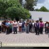 La Presidenta Municipal, María Guadalupe Martínez Gerardo realiza entrega de apoyos del programa “Codo a Codo en Quecholac”.