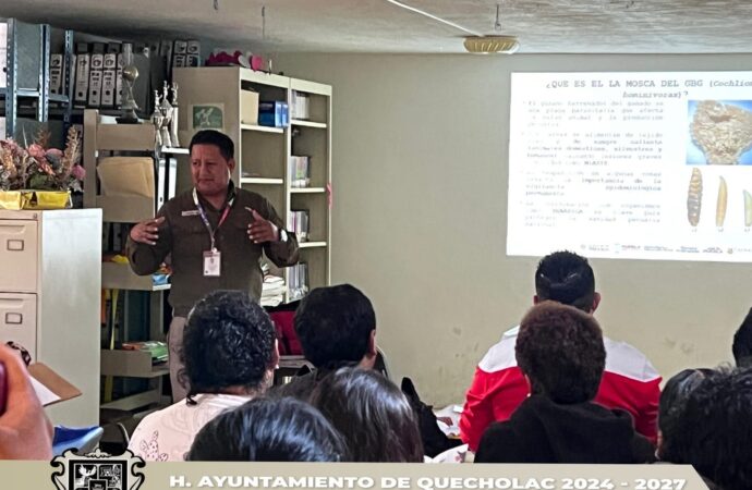 Realizan capacitación integral sobre la prevención y control del Gusano Barrenador.