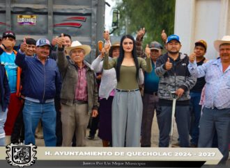 Realizan labores de limpieza y rehabilitación de caminos en la zona norte de la junta auxiliar de San José Tuzuapan.
