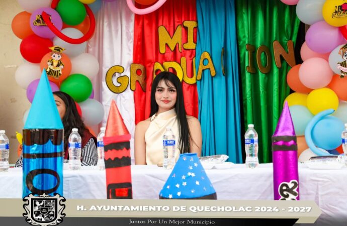 Asistió la presidenta María Guadalupe Martínez Gerardo a la graduación de CONAFE en La Compañía de Jesús