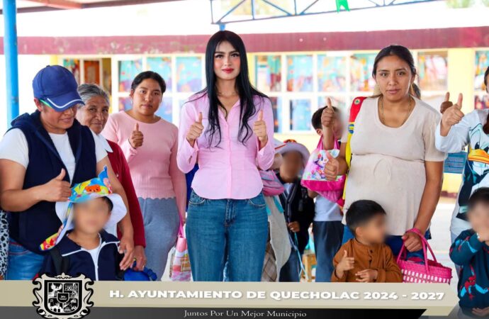 Visitó la presidenta María Guadalupe Martínez Gerardo el Jardín de Niños de Progreso de Madero.