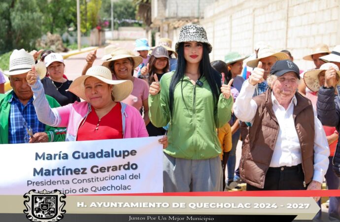 Se llevó a cabo la entrega de infraestructura en Guadalupe Enríquez.
