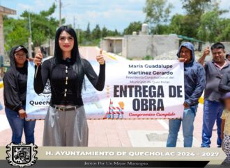 Se llevó a cabo la entrega de obra en la compañía de Jesús.