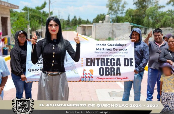 Se llevó a cabo la entrega de obra en la compañía de Jesús.