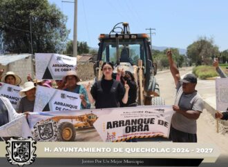 Dieron banderazo de inicio de obra en Guadalupe Enríquez.