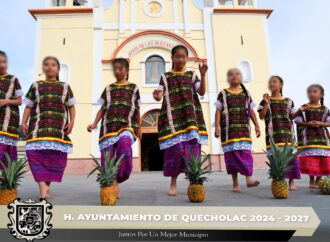 Realizan evento cultural durante la Octava de la Feria en Honor a Jesús Sacramentado en Palmarito Tochapan.