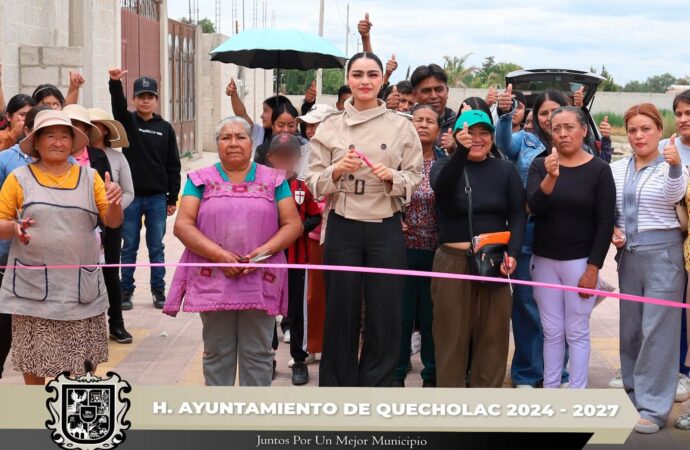 Se concluyó la entrega de obra en San Simón de Bravo.