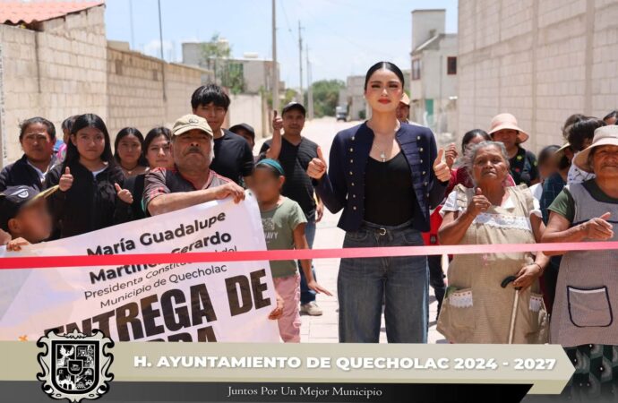 Se concluyó la entrega de obra en San Simón de Bravo.