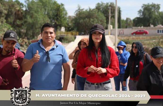 Se realizó la entrega formal de obra en San Simón de Bravo.